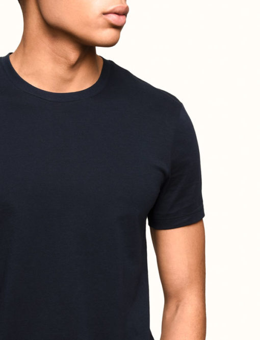 Armani Exchange t-shirt girocollo in Pima cotton-2