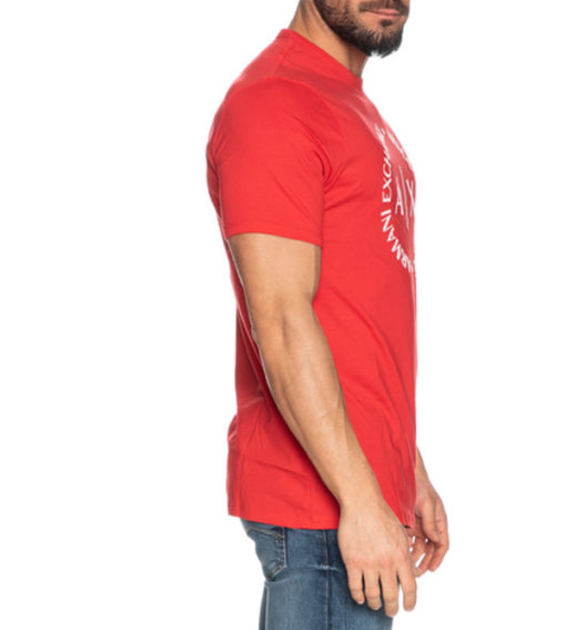 maglietta uomo con logo frontale Armani Exchange-2