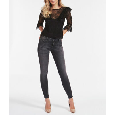 GUESS jeans nero elasticizzato da donna-2