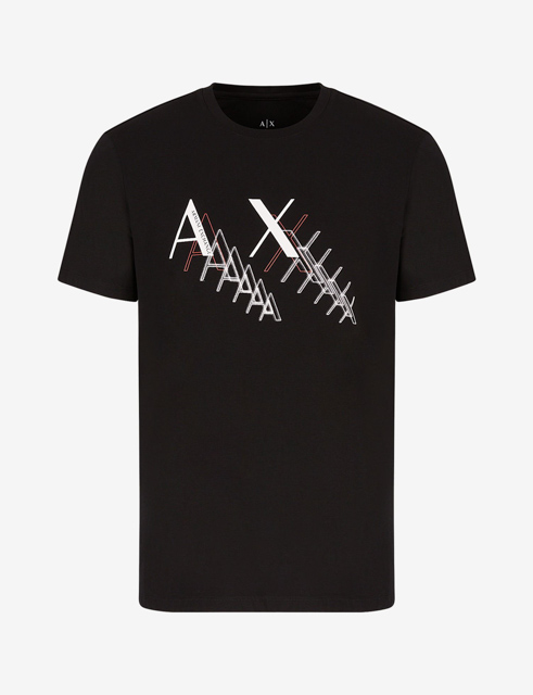 Armani Exchange t-shirt da uomo girocollo slim fit-5