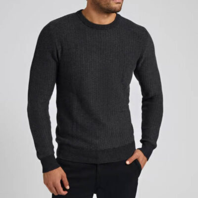 GUESS maglione girocollo in misto lana da uomo-6