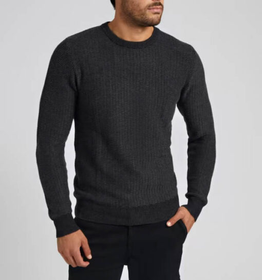 GUESS maglione girocollo in misto lana da uomo-6