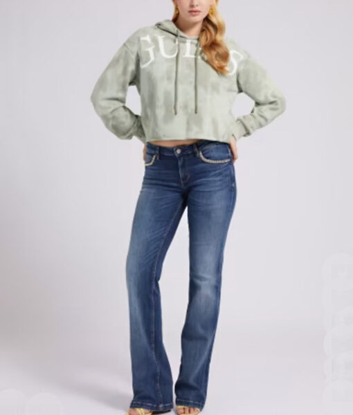 GUESS jeans elasticizzato a zampa donna -2