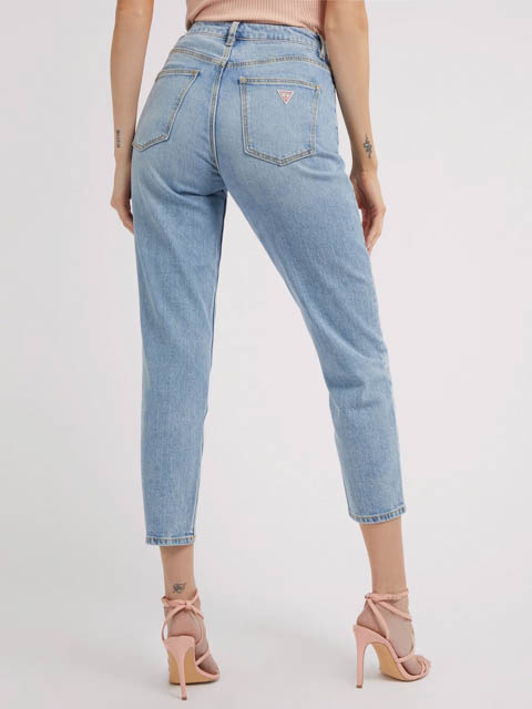 GUESS jeans vita alta donna con gamba e fondo dritti-2