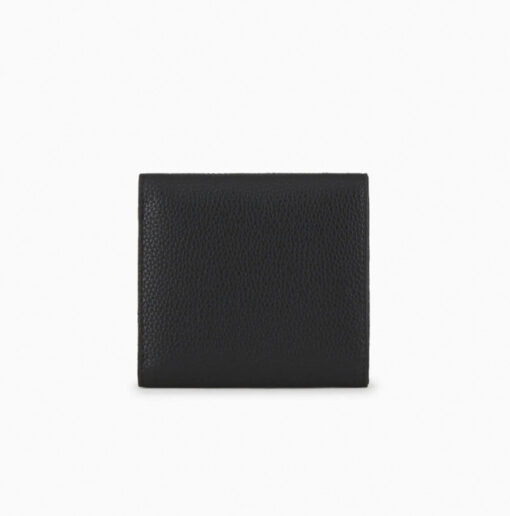 ARMANI EXCHANGE Piccolo portafoglio nero da donna con impugnatura sagomata-2