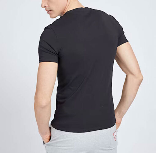 Maglietta nera elasticizzata da uomo GUESS-3