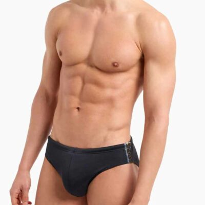 Slip mare EMPORIO ARMANI uomo con bande logate