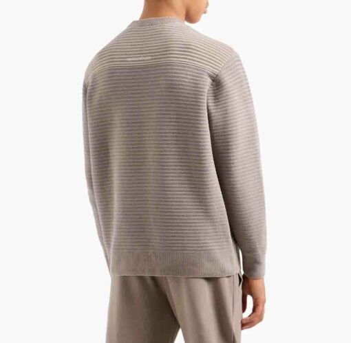 Maglione ARMANI EXCHANGE relaxed fit motivo a righe-7