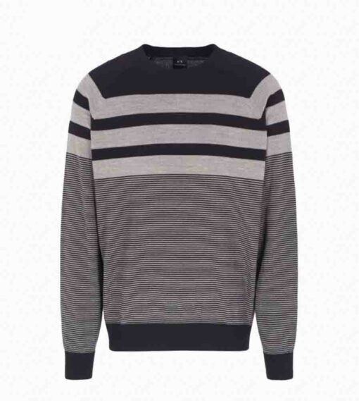 Maglione rigato da uomo ARMANI EXCHANGE-1