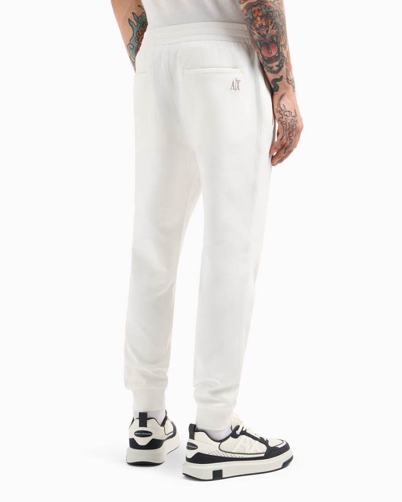 ARMANI EXCHANGE pantalone tuta bianco uomo-3