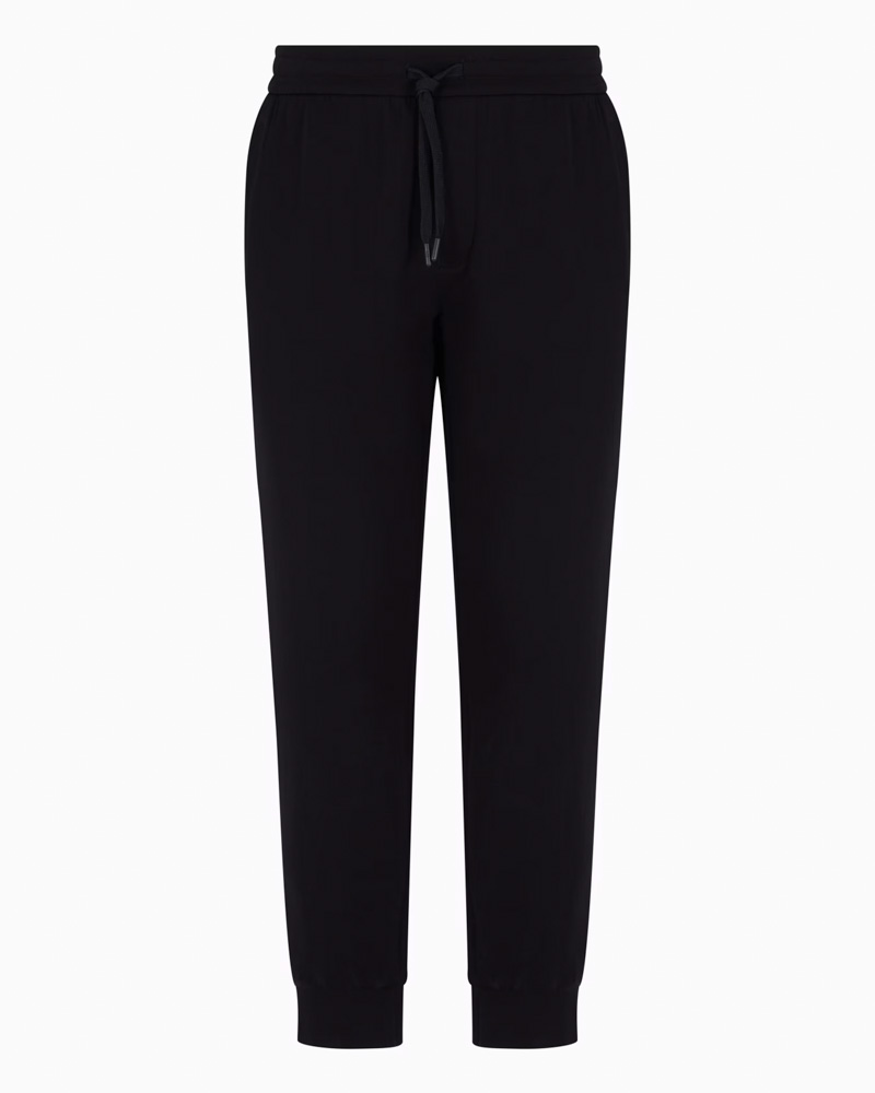 ARMANI EXCHANGE pantalone tuta nero uomo-1