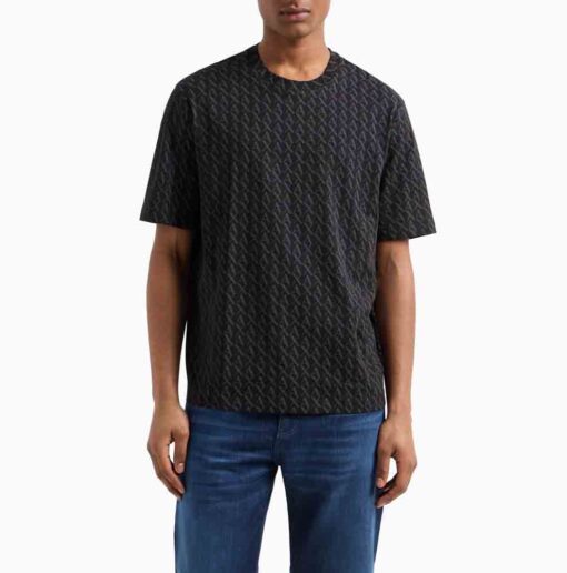 Maglietta uomo ARMANI EXCHANGE regular fit in cotone-8