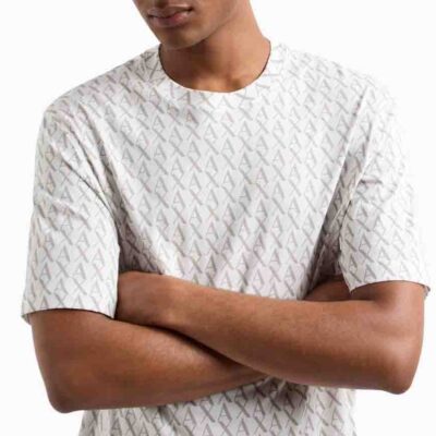 Maglietta uomo ARMANI EXCHANGE regular fit in cotone-6