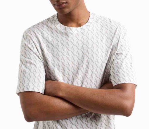Maglietta uomo ARMANI EXCHANGE regular fit in cotone-6