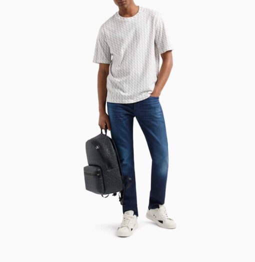 Maglietta uomo ARMANI EXCHANGE regular fit in cotone-5