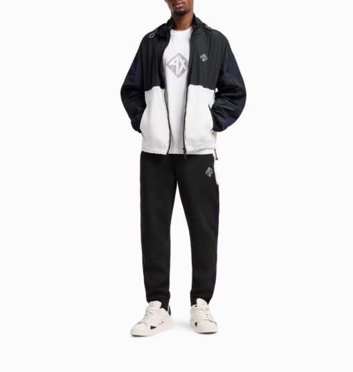 ARMANI EXCHANGE maglietta bianca mezza manica regular fit in cotone-1