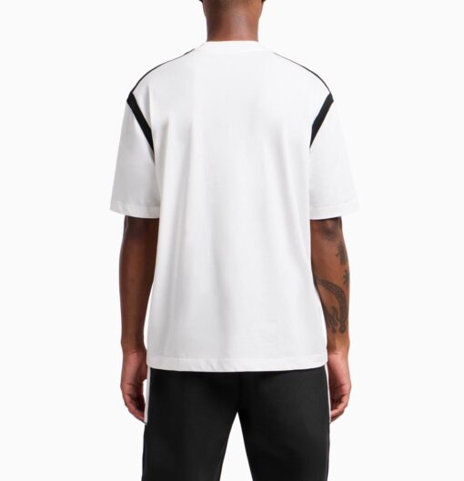 ARMANI EXCHANGE maglietta bianca mezza manica regular fit in cotone-4