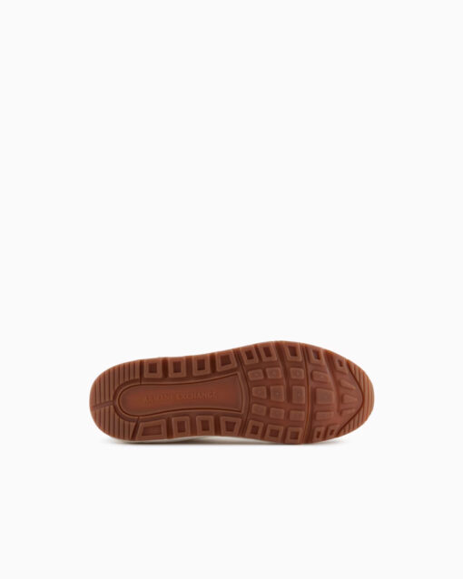 Sneakers allacciate ARMANI EXCHANGE uomo con inserti a contrasto-2