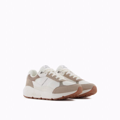 Sneakers allacciate ARMANI EXCHANGE uomo con inserti a contrasto
