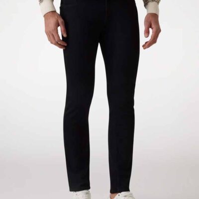 Jeans uomo GUESS nero modello Miami skinny elasticizzato