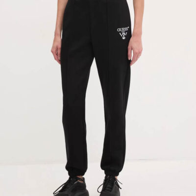 Pantalone nero della tuta GUESS regular fit