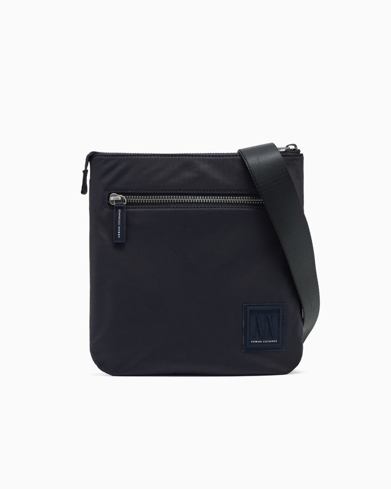 Borsa a tracolla uomo ARMANI EXCHANGE blu in tessuto-4