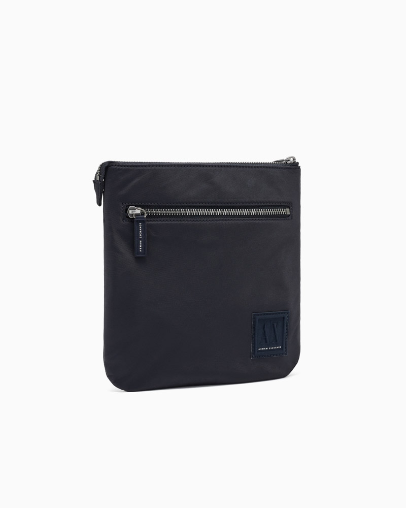 Borsa a tracolla uomo ARMANI EXCHANGE blu in tessuto-3
