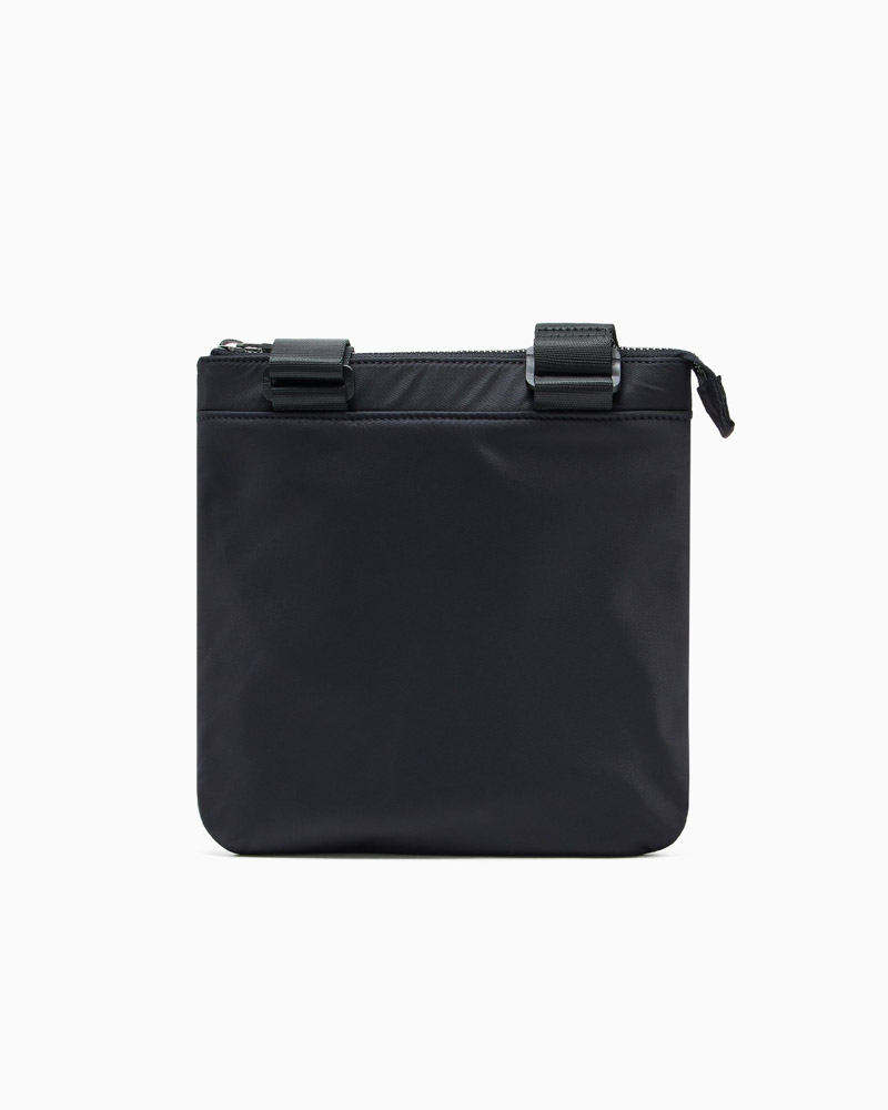 Borsa a tracolla uomo ARMANI EXCHANGE blu in tessuto-2