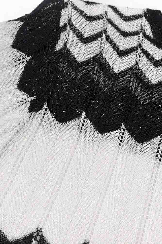 Maglia mezza manica ARTIGLI donna motivo chevron-2