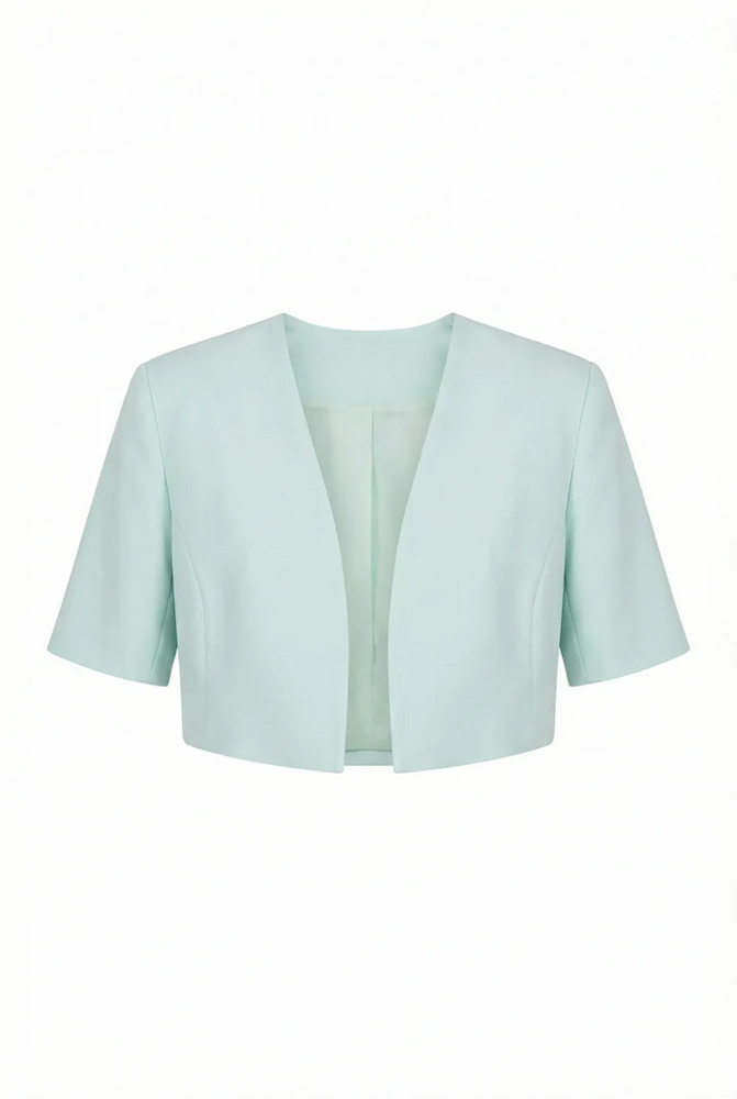 ARTIGLI giacca corta donna mezza manica color menta