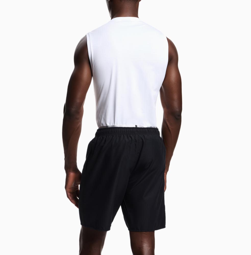 Boxer mare nero lungo EMPORIO ARMANI uomo con elastico logato-1