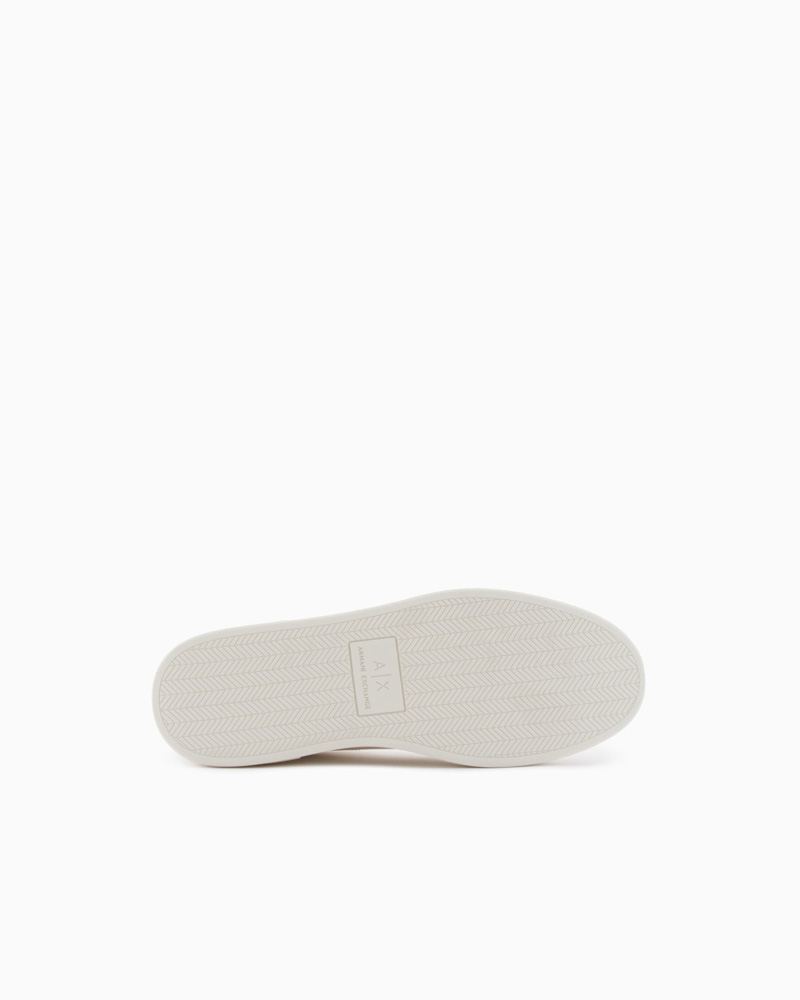 Scarpe allacciate ARMANI EXCHANGE uomo con bande a contrasto e suola in gomma-2