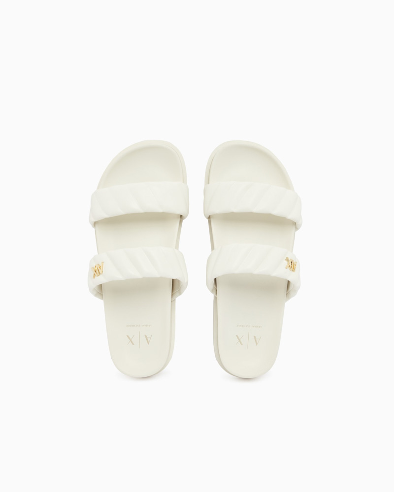 ARMANI EXCHANGE sandalo panna basso donna -1